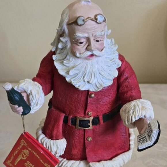 Collectors Edition Duncan History of Santa Soda Pop Figurine 11" Tall